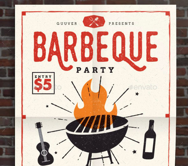 Barbeque Party Flyer