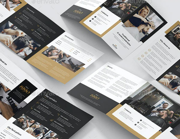 Barber Shop – Brochures Bundle