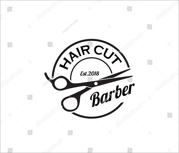 Barber Vector Logo Design