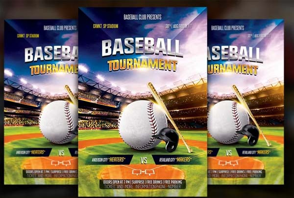 Baseball Flyers Bundle