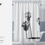 Bathroom 3D Scene Mockups Set
