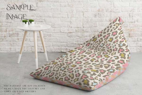 Bean Bag For Branding Mockup Download