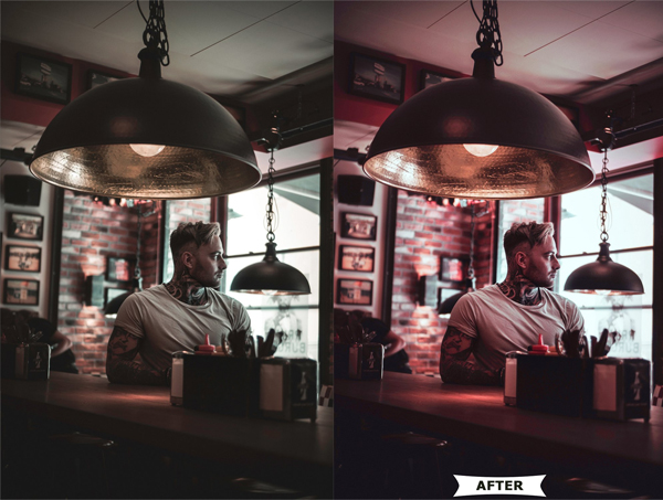 Actions & Presets - Sand Peach Style