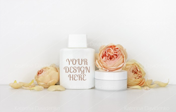 Beautiful Cosmetics Mockup