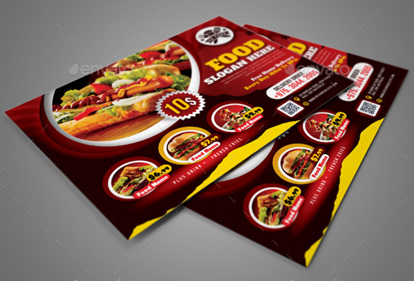 Beautiful Restaurant Flyer Templates