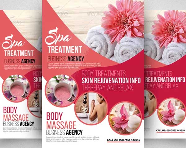 Best Beauty Spa Flyer Templates
