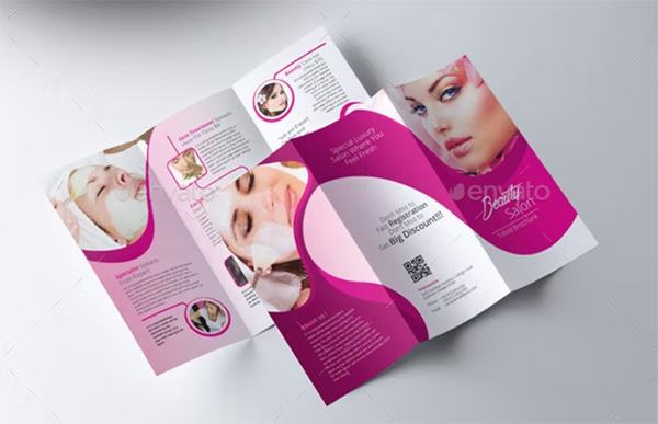 Wedding Agency Trifold Brochure Template Designs