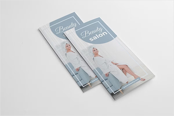 Food Menu Trifold Brochures Design