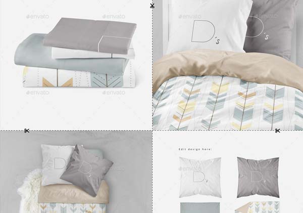 Bedding Multiboard Mockup