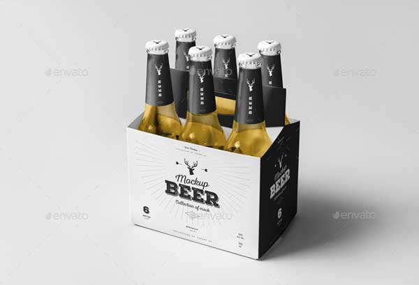 Beer Ad Mockup Template