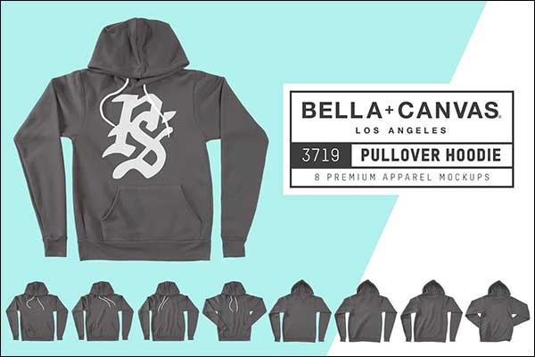 Bella Canvas Pullover Hoodie