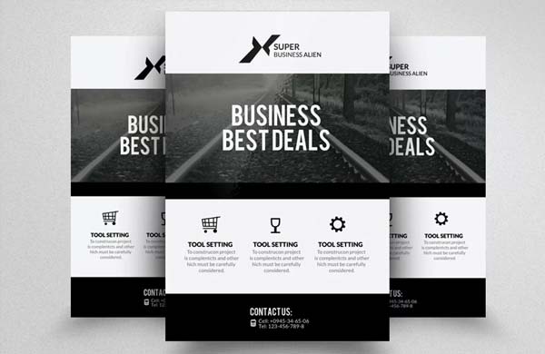 Best Business Solution PSD Flyer