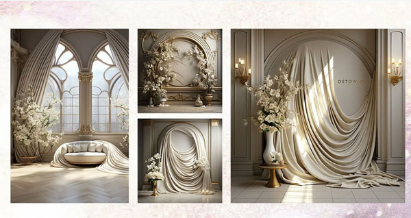Best Curtain Mockups Generator PSD Free