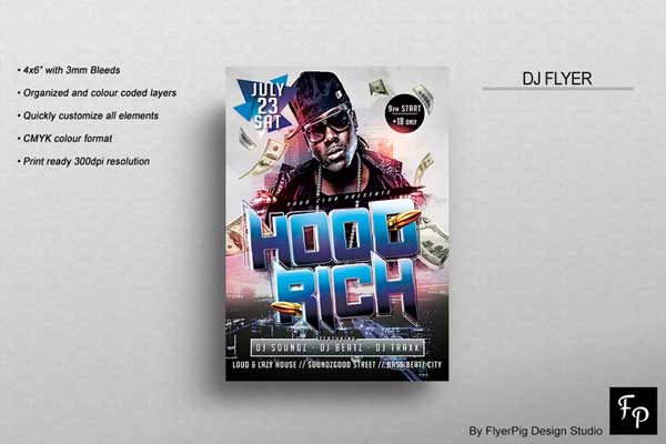 Best DJ Flyer PSD Templates