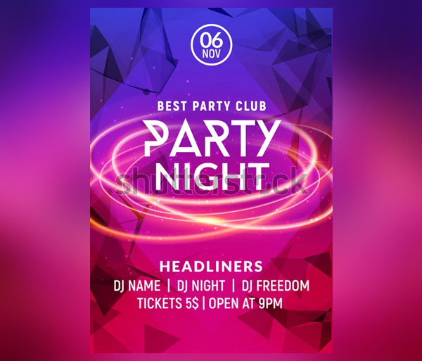 Best Music Night Club Flyer