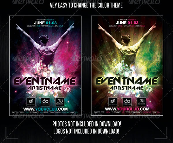 Best Night Club Flyer Templates