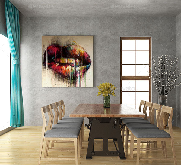 Best Art Wall Mockup