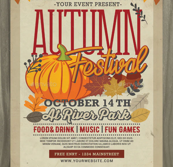 Best Autumn Festival Flyer