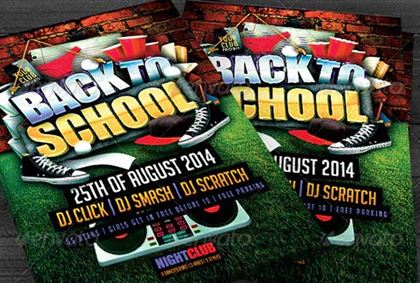 Best Back to School Flyer Design Template