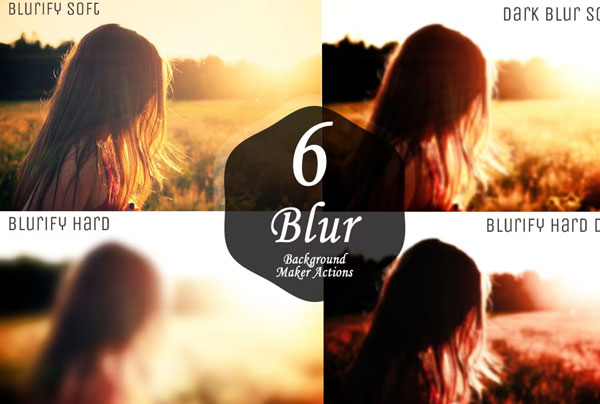 Best Blur Photoshop Actions – Create Stunning Focus & Background Blurs | PSD, AI and ATN File Formats Download
