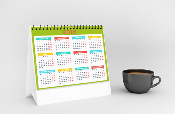 Best Calendar Mockup