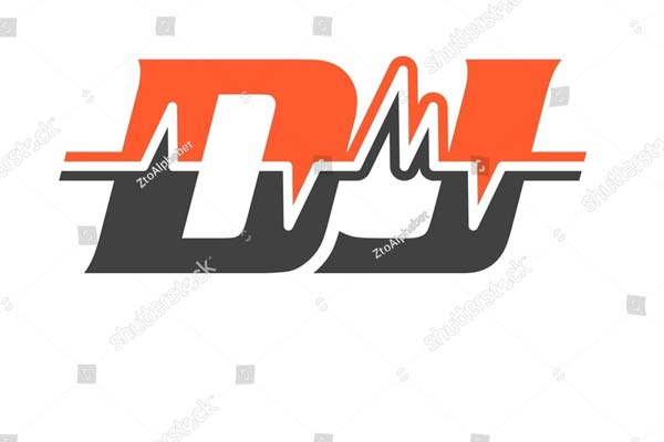 Best DJ Logo Design Vector Template