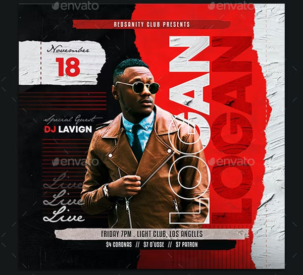 Best DJ Party Instagram Banner