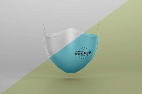 Best Face Mask Mockup Free