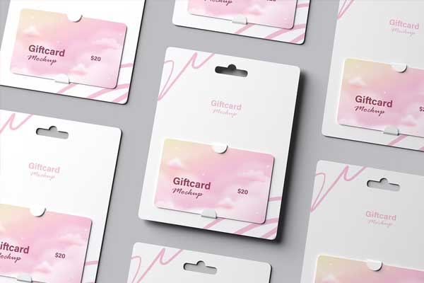 Best Gift Card Mockups