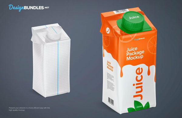 Best Juice Box Mockups Download