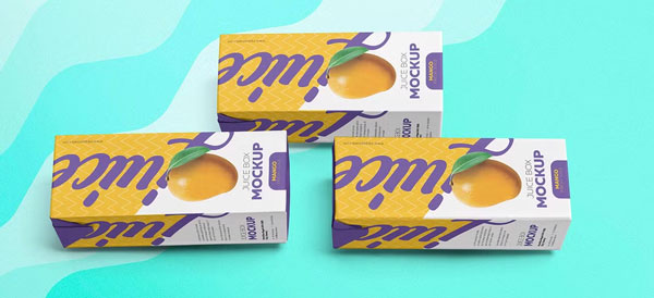 Best Juice Box Mockups