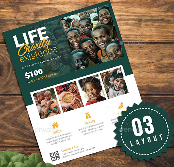 Best Kids Charity Flyer Template