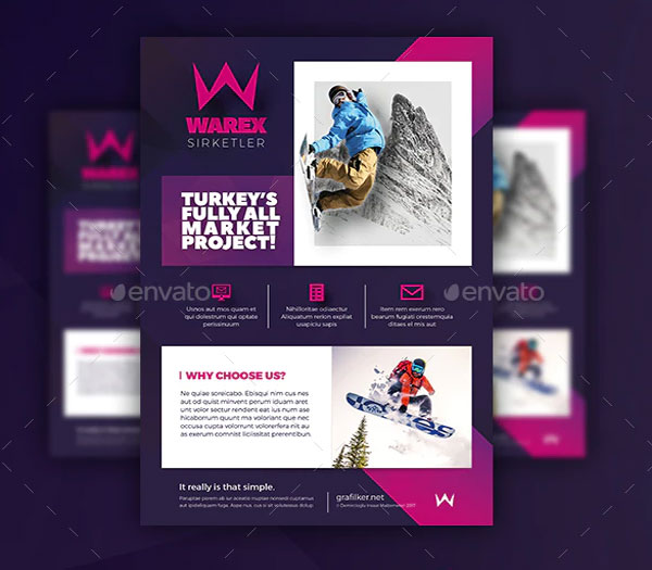 Best Marketing Plan Flyer Template