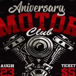 Motorcycle PSD Flyer Template