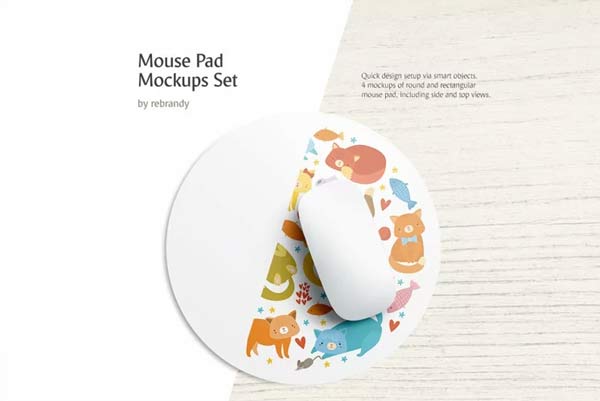 Best Mouse Pad Mockups Set