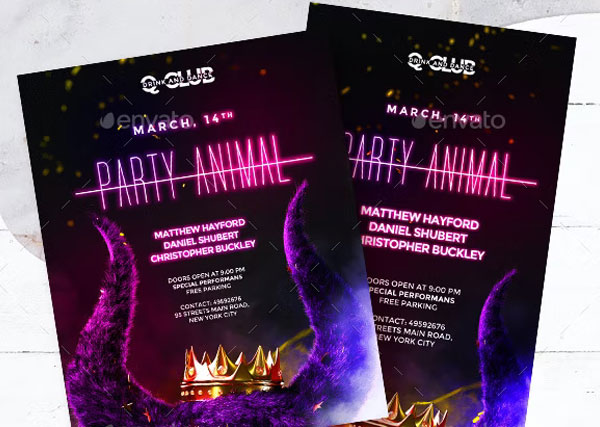 Best Night Club Flyer Template