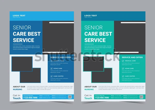Best Nursing Care Service Flyer Template