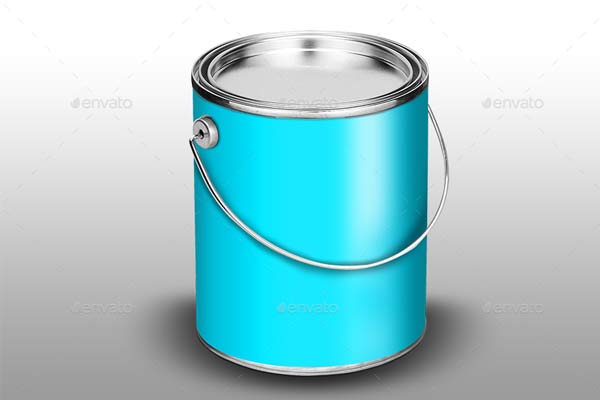 Best Paint Can Mockups