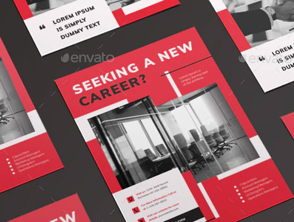 Best Recruitment Firm Flyer Template