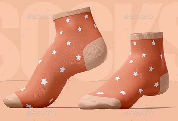 Best Socks  Mockup Set