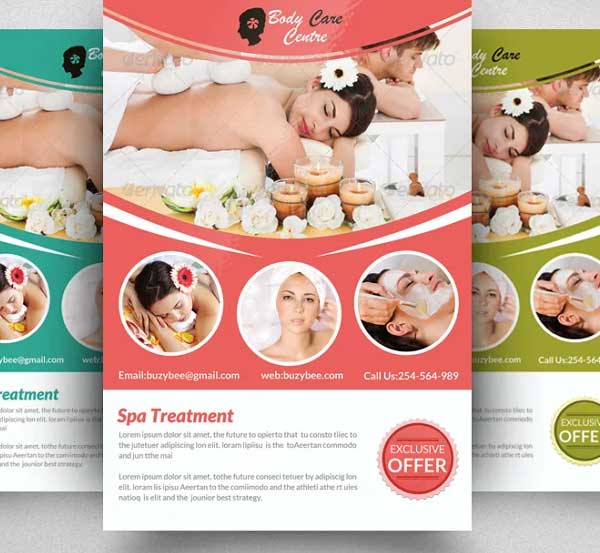 Best Spa Beauty Flyer Template