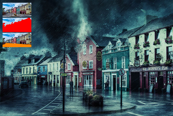 Sand Storm Photoshop Actions