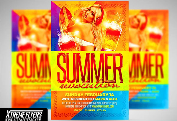 Best Summer Fest Flyer Template