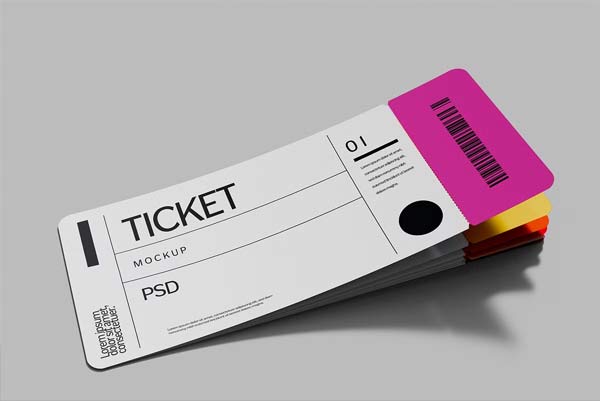 Best Tickets Mockup