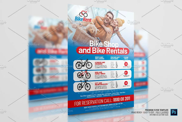 Bike for Rent Flyer