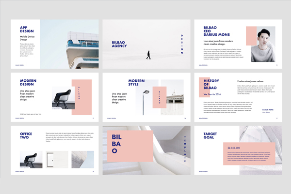 Minimalist Keynote Template