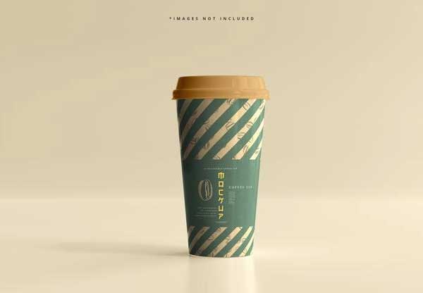Biodegradable Paper Cup Mockup Free Psd