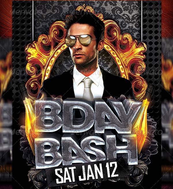 Birthday Celebration Flyer Design