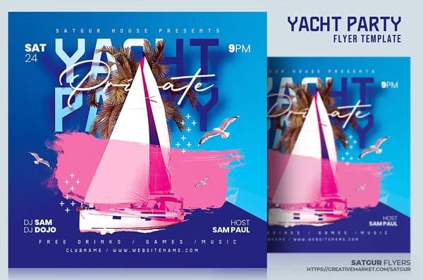 Birthday Event Flyer Templates