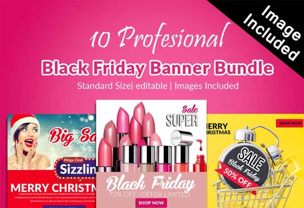 Black Friday Sale Banners Bundle